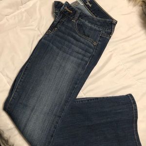 American eagle favorite boyfriend boot cut jeans